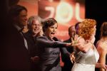 Amsterdam 16 oktober 2014
Uitreiking gouden televizierring in Carre. Victor Reinier en Angela Schijf winnen de ring met Flikken Maastricht