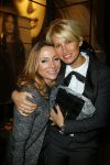 Amsterdam 22 oktober 2014
Diner in de supertrash winkel op de leidse straat. Maybritt Mobach met Anouk Smulders