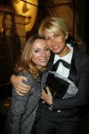 Amsterdam 22 oktober 2014
Diner in de supertrash winkel op de leidse straat. Maybritt Mobach met Anouk Smulders