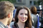 Amsterdam 30 september 2014
Kelly Kruger, Darin Brooks, Kim Matula, Scott Clifton, Ashleigh Brewer en Ferry Doedens uit de Amerikaanse soapserie The Bold and the Beautiful tijdens opnames op de dam in Amsterdam.