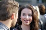 Amsterdam 30 september 2014
Kelly Kruger, Darin Brooks, Kim Matula, Scott Clifton, Ashleigh Brewer en Ferry Doedens uit de Amerikaanse soapserie The Bold and the Beautiful tijdens opnames op de dam in Amsterdam.
