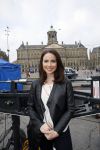 Amsterdam 30 september 2014
Kelly Kruger, Darin Brooks, Kim Matula, Scott Clifton, Ashleigh Brewer en Ferry Doedens uit de Amerikaanse soapserie The Bold and the Beautiful tijdens opnames op de dam in Amsterdam.