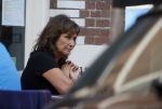 Amsterdam 4 oktober 2014
Astrid Joosten met een kennis op terras.