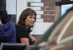 Amsterdam 4 oktober 2014
Astrid Joosten met een kennis op terras.