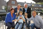 Abcoude 19 september 2014
Robert Leroy wordt ambassadeur voor dolphins for Davey. Bert Simhoffer is oprichter van de stichting.