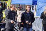 Amsterdam 30 september 2014
Kelly Kruger, Darin Brooks, Kim Matula, Scott Clifton, Ashleigh Brewer en Ferry Doedens uit de Amerikaanse soapserie The Bold and the Beautiful tijdens opnames op de dam in Amsterdam.