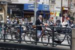 Amsterdam 2 oktober 2014
Bram Moszkowicz op straat in het centrum van Amsterdam