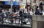 Amsterdam 2 oktober 2014
Bram Moszkowicz op straat in het centrum van Amsterdam
