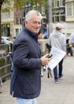 Amsterdam 2 oktober 2014
Bram Moszkowicz op straat in het centrum van Amsterdam