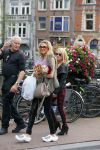 Amsterdam 2 oktober 2014
Opnames van de serie The Real Housewives of Beverly Hills in Amsterdam,
Brandi Glanville