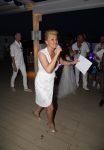 ibiza 26 september 2014
Trouwen Patty Brard en Antoine de Vijver bij babylon beach op ibiza. Bridget Maasland ving het bruidsboeket