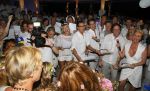 ibiza 26 september 2014
Trouwen Patty Brard en Antoine de Vijver bij babylon beach op ibiza. Bridget Maasland ving het bruidsboeket