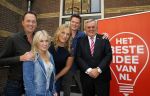 Amsterdam 15 oktober 2014
Presentatie sbs6 programma het beste idee van Nederland met Britt Dekker Jochem v Gelder en de juryleden Bernd Schneider Marco Aarnink en Erlynne Bakkers in het college hotel.