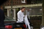 Amsterdam 16 oktober 2014
Camiel Eurlings wordt daags na zijn ontslag bij de KLM thuis gebracht door zijn prive chauffeur.