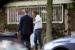 Amsterdam 16 oktober 2014
Camiel Eurlings wordt daags na zijn ontslag bij de KLM thuis gebracht door zijn prive chauffeur.
