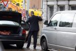 Amsterdam 16 oktober 2014
Camiel Eurlings wordt daags na zijn ontslag bij de KLM thuis gebracht door zijn prive chauffeur.