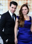 Rotterdam, 28 September 2014
Premiere Musical Dreamgirls
Celine Purcell met partner Oren Schrijver