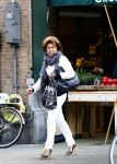 Amsterdam 23 augustus 2014
Christine Kroonenberg op de cornelis schuytstraat