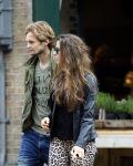 Amsterdam 23 september 2014
Daley Blind en zijn vriendin Candy-Rae Fleur zijn even een dagje over uit Manchester om in Amsterdam te lunchen en te winkelen op de cornelis schuytstraat.