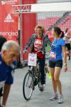 Amsterdam 12 oktober 2014
Rene Froger loopt met zoon Danny beste vriend Frank Schmitt de ajax loop ter voorbereiding op de New York marathon. Daphne Koster