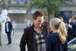 Amsterdam 30 september 2014
Kelly Kruger, Darin Brooks, Kim Matula, Scott Clifton, Ashleigh Brewer en Ferry Doedens uit de Amerikaanse soapserie The Bold and the Beautiful tijdens opnames op de dam in Amsterdam.