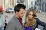 Amsterdam 30 september 2014
Kelly Kruger, Darin Brooks, Kim Matula, Scott Clifton, Ashleigh Brewer en Ferry Doedens uit de Amerikaanse soapserie The Bold and the Beautiful tijdens opnames op de dam in Amsterdam.