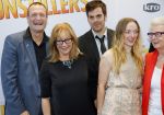 Amsterdam 22 september 2014
Premiere Pijnstillers in Tuschinski.
Dave Schram en partner Maria Peters en Tessa Schram en Partner