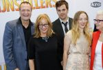 Amsterdam 22 september 2014
Premiere Pijnstillers in Tuschinski.
Dave Schram en partner Maria Peters en Tessa Schram en Partner