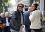 Amsterdam 23 september 2014
Dirk Zeelenberg met zijn vrouw Suus op de cornelis schuytstraat