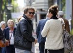 Amsterdam 23 september 2014
Dirk Zeelenberg met zijn vrouw Suus op de cornelis schuytstraat