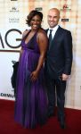 Rotterdam, 28 September 2014
Premiere Musical Dreamgirls
Edsilia Rombley met haar man Tjeerd Oosterhuis