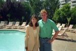 Hollywood, 10 September 1993
Werkbezoek op de set van de The Bold & The Beautifull met Edwin Smulders met Eric v Saten, John McCook