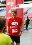 Amsterdam 12 oktober 2014
Rene Froger loopt met zoon Danny beste vriend Frank Schmitt de ajax loop ter voorbereiding op de New York marathon. Edwin v d Sar