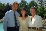 Hollywood, 10 September 1993
Werkbezoek op de set van de The Bold & The Beautifull met Edwin Smulders met Eric v Saten, John McCook