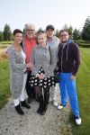 Dronten 22 september 2014
Golfwedstrijd voor stichting pijn tegen kanker van Ernst daniel Smid op de golfbaan van Dronten. Ernst met vriendin en kinderen