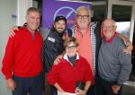 Dronten 22 september 2014
Golfwedstrijd voor stichting pijn tegen kanker van Ernst daniel Smid op de golfbaan van Dronten. Ernst met Brian Schutz