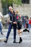 Amsterdam 30 september 2014
Kelly Kruger, Darin Brooks, Kim Matula, Scott Clifton, Ashleigh Brewer en Ferry Doedens uit de Amerikaanse soapserie The Bold and the Beautiful tijdens opnames op de dam in Amsterdam.