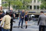 Amsterdam 30 september 2014
Kelly Kruger, Darin Brooks, Kim Matula, Scott Clifton, Ashleigh Brewer en Ferry Doedens uit de Amerikaanse soapserie The Bold and the Beautiful tijdens opnames op de dam in Amsterdam.