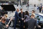 Amsterdam 30 september 2014
Kelly Kruger, Darin Brooks, Kim Matula, Scott Clifton, Ashleigh Brewer en Ferry Doedens uit de Amerikaanse soapserie The Bold and the Beautiful tijdens opnames op de dam in Amsterdam.