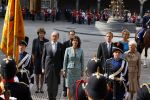 Den Haag 16 september 2014
Prinsjesdag met oa Koning Willem Alexander Koningin Maxima prinses Laurentien en prins Constantijn. Gouden Koets op het binnenhof.
Fred de Graaf en Anouska v Miltenburg