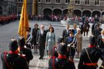Den Haag 16 september 2014
Prinsjesdag met oa Koning Willem Alexander Koningin Maxima prinses Laurentien en prins Constantijn. Gouden Koets op het binnenhof.
Fred de Graaf en Anouska v Miltenburg