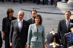 Den Haag 16 september 2014
Prinsjesdag met oa Koning Willem Alexander Koningin Maxima prinses Laurentien en prins Constantijn. Gouden Koets op het binnenhof.
Fred de Graaf en Anouska v Miltenburg