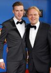Utrecht 21 september 2014
Premiere moeder ik wil bij de revue in het beatrixtheater. Frits Huffnagel met vriend