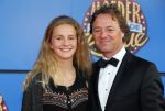 Utrecht 21 september 2014
Premiere moeder ik wil bij de revue in het beatrixtheater.
Frits Sissing met dochter