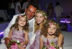 ibiza 26 september 2014
Trouwen Patty Brard en Antoine de Vijver bij babylon beach op ibiza.
Gerard Joling met Jackie en Romy