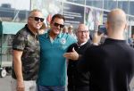 Schiphol 29 september 2014
Gordon met zijn nieuwe vriend Roelof v d Veen op schiphol voor vertrek naar Dubai voor opnames Goor en Geer met Gerard Joling.