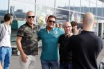 Schiphol 29 september 2014
Gordon met zijn nieuwe vriend Roelof v d Veen op schiphol voor vertrek naar Dubai voor opnames Goor en Geer met Gerard Joling.