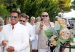 ibiza 26 september 2014
Trouwen Patty Brard en Antoine de Vijver bij babylon beach op ibiza. Gert Berg