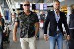 Schiphol 29 september 2014
Gordon met zijn nieuwe vriend Roelof v d Veen op schiphol voor vertrek naar Dubai voor opnames Goor en Geer met Gerard Joling.