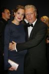 Amsterdam 16 oktober 2014
Uitreiking gouden televizierring in Carre. 
Hajo Bruins met zwangere vrouw Linda v d Heuvel